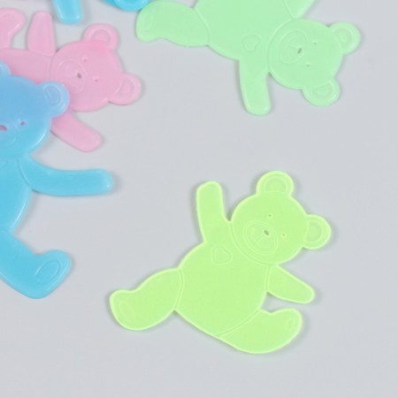 Stick phosphorus "cubs" with glue pads set of 8 pcs MIX 19x13 cm-3