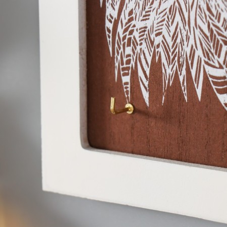 Decorative tree hooks "House with a noodle" 24x19.5x2 cm-2