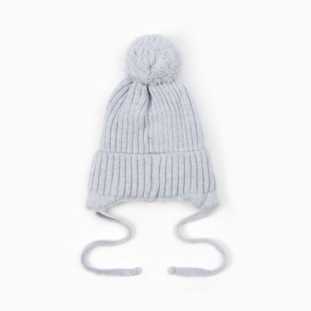 Children's hat, gray color, size 52-54-2