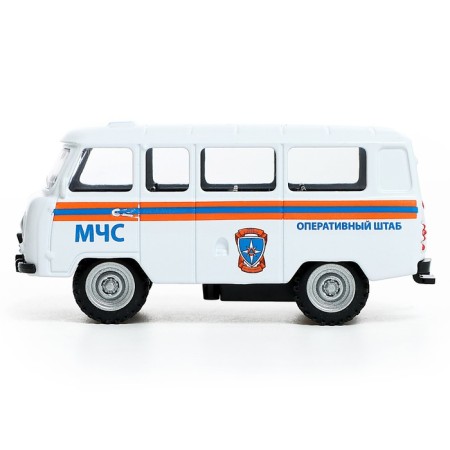 Машина металлическая «УАЗ-3962. МЧС», инерция, 1:43-1