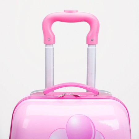 Baby suitcase 27 l (XS), lightning department, pink color-5