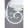 Bra Severina 1x40W E14, white 12.5x21.3x20.2 cm