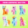 Toy on a wand "Miracle Surprise", pony, mix