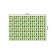 The bathroom rug "stole a Christmas tree", anti -slip, size 52x77 cm