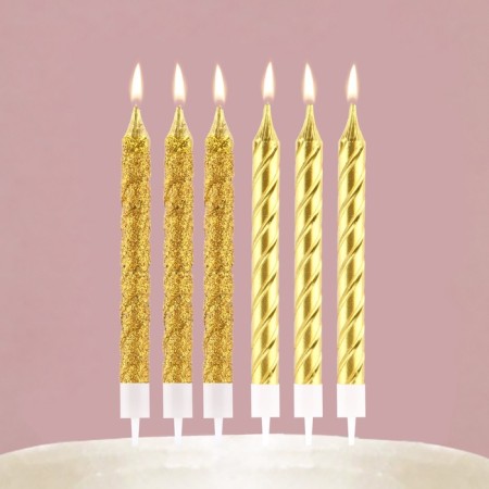 Candles for the cake, "Happy Birthday."-7