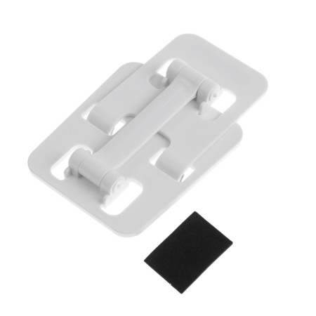 Luazon phone stand, folding, adjustable, rubber inserts, white-7