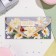 Money envelope "Happy Birthday!" glitter, embossing, chamomile, 19x9.2 cm