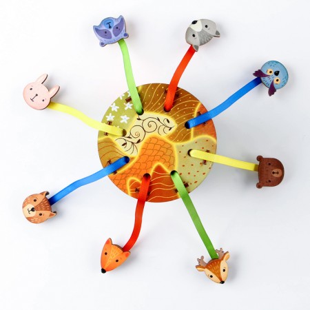 Game on the Montessori system "Bizobord Fairytale Forest"-1