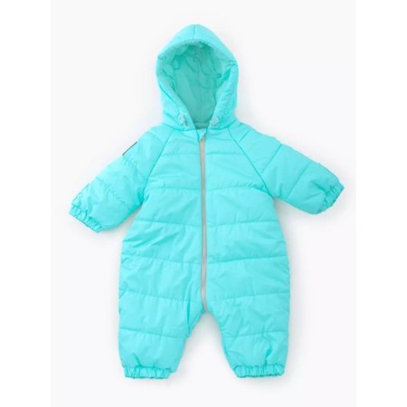 Combiason children's demi -season tops "Hummingbird", height 62 cm, mint color