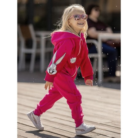 Combineson "Mandy", height 128 cm, raspberry color