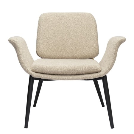 Hilde lounge, 600 × 800 × 730 mm, Builder, gray-beige color-12