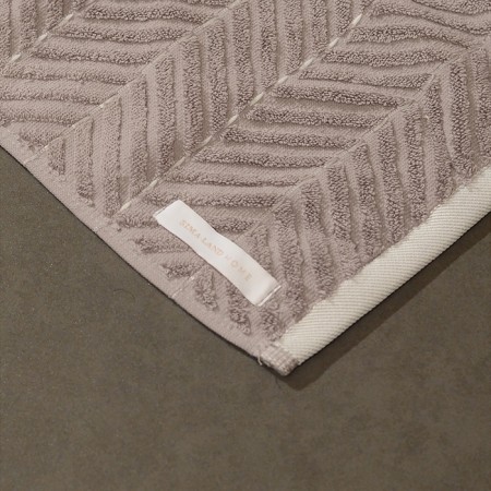 Terrier rug Sl Home: Lines "Soft Mist" 50x70 cm, 100% cotton, 750 g/m2-1
