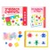The board game "Learning to count. Geometric lotto ", 3+
