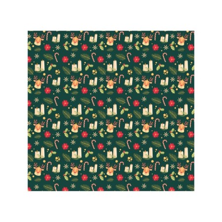 Organizer in a bath on suction cups "Christmas candles", for storing toys and trifles, size 33x39 cm-1