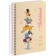 Sketchbook A5, 64 sheets on the crest "Girl with cats", hard cover, glossy lamination, block 100 g/m2