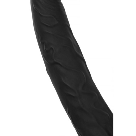 Black & red toyfa double penetration for double penetration, 16.5 cm, silicone, black color-8
