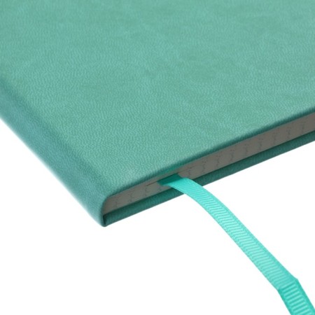 Notepad A5 "Mint", 60 sheets, without Linovka, artificial leather, thermoting, tinted OFSET BLOCK 70g/m2-2