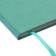 Notepad A5 "Mint", 60 sheets, without Linovka, artificial leather, thermoting, tinted OFSET BLOCK 70g/m2