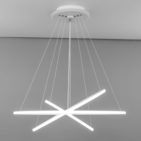 Suspended Citilux “Neon Smart” CL731A090E 80x80x40 cm, 3x36.7W, LED, white color-10