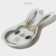 Glass Serving shares "Flower Rabbit", 21 × 13.5 × 1.8 cm