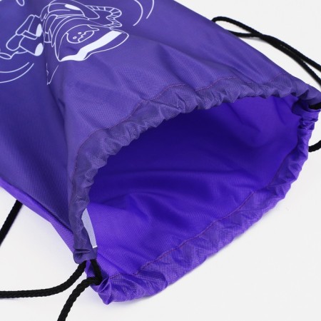 Bag for shoes on the lace, purple color-2