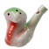 Ceramic whistle "Snake", 3.5 × 7 × 5 cm
