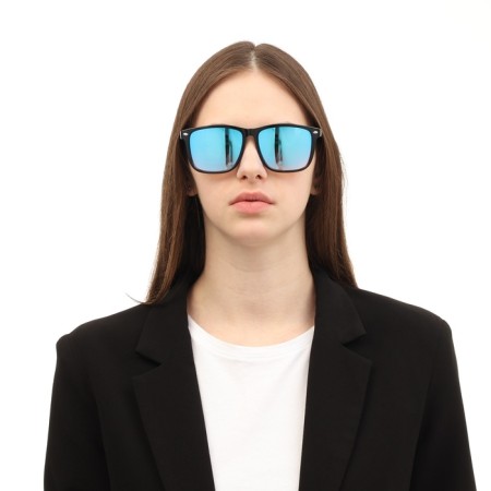 Sunscreen glasses "OneSun", UV 400, pipe 14 cm, width 14.5 cm, lens 4.3 x 5.5 cm, flex