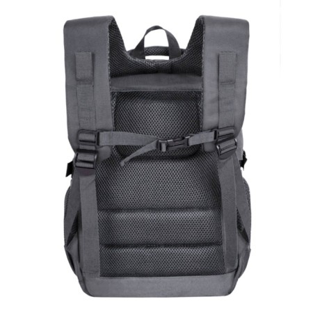 Youth backpack 40 x 28 x 14 cm, ergonomic back, Monkking, W201 Gray-2