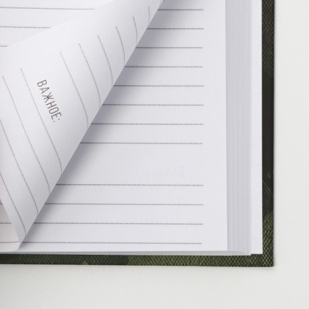 Diary in a solid cover A5, 160 L "Green"-2