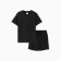 Kit for children (T -shirt, shorts), black color, height 128 cm