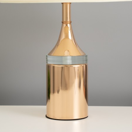 Table lamp "Jeannet" 1x40W E27+LED backlight gold 24x24x41.5cm-3
