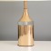 Table lamp "Jeannet" 1x40W E27+LED backlight gold 24x24x41.5cm