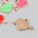 Decor for creativity Plastic for metal "Heart with an arrow" Mix set 6 pcs 0.2x3.4x2.2 cm
