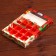 New Year. Box of 16 sweets, 17.7x17.7x3.8 cm, confectionery packaging