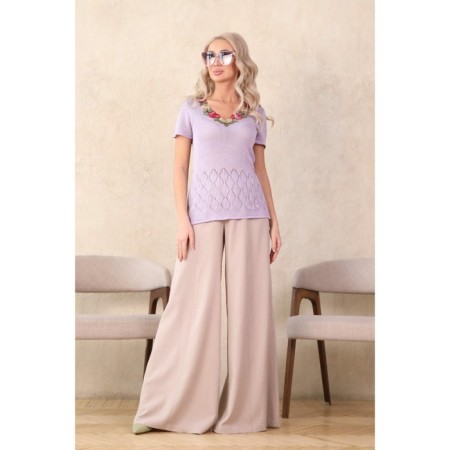 Female jumper, size 44, lilac color-11