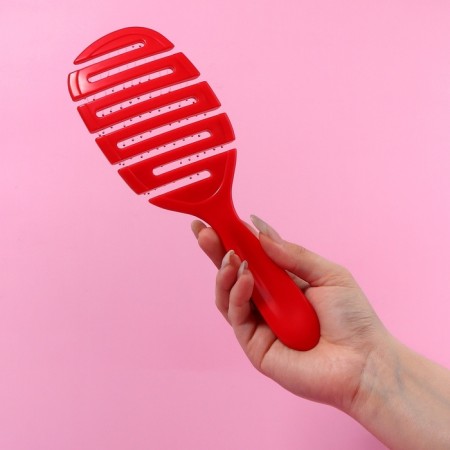 The comb is massage, ventilated, 8 × 23.5 cm, color mix-6