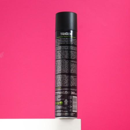 Tandem varnish "Volume from the roots", strong fixation, 360 ml-1