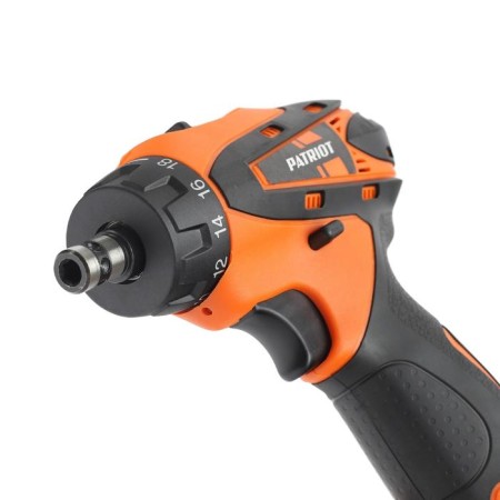 Drill-shuruvumvets Patriot TheoneBr115LI, 12 V, 2x2 Ah, Li-Ion, 25 Nm, case-4