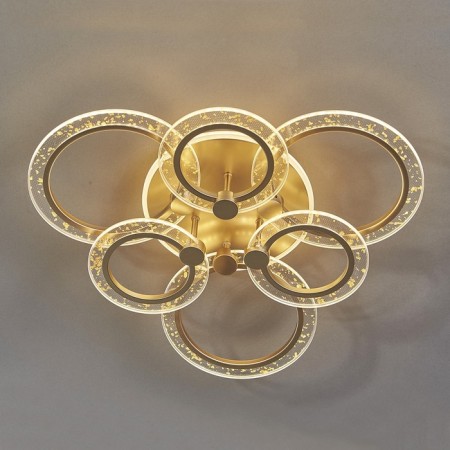LED lamp 97W 5468LM 3000K-5700K, size 60x60x13 cm-4