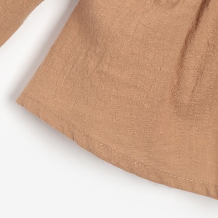 Kit for girls (tunic, shorts) minku beige color, height 80-86 cm-8