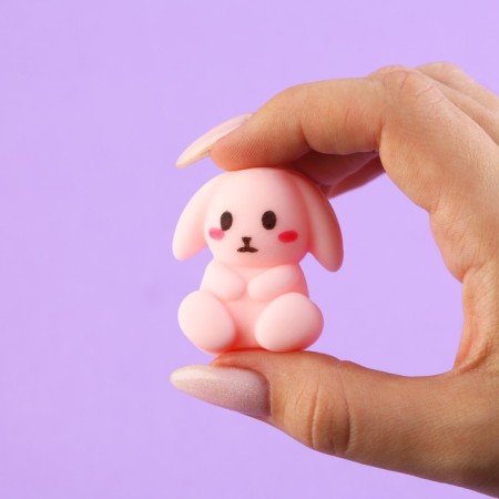 Anti-stress toy, rolksant "My hare", 3.7 x 5 cm-4