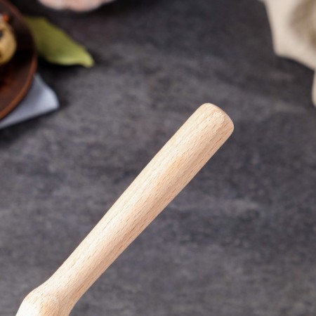Pizza knife, 18 cm, wooden handle-6