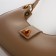 Bag Women's Baget on the Textura zipper, medium size, color light brown