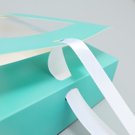 Gift-firing box, packaging, Tiffany, 20 x 18 x 5 cm-6