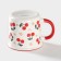 Porcelain shade mug "Cherry", 360 ml