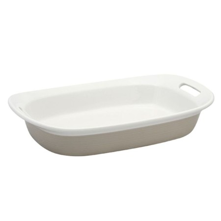 Rectangular baking form, beige color, 2.8 l