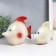 Souvenir ceramics "Two fish" set 2 pcs 5.5x19.5x14 cm 7x24x17 cm