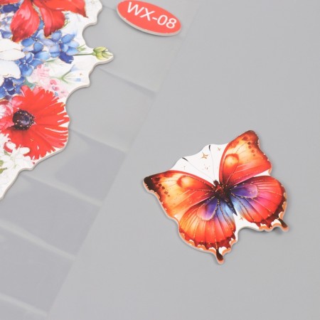 Sticker Plastic Interior "Field Bouquet" 40x31 cm-2