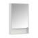 Aquaton Skandi Carder Mirror, 55 cm, white color