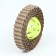 Bell ball with a bell, 5 cm, yellow